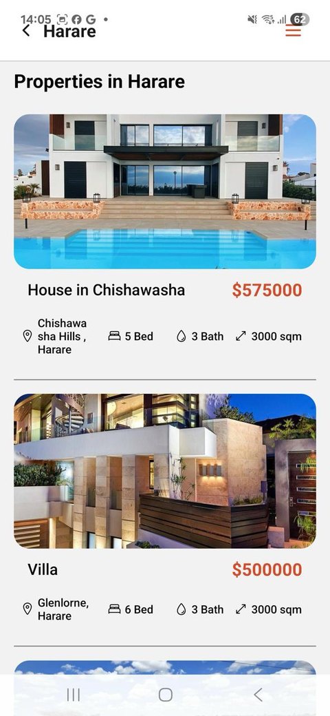 iAdvertise Properties — Objekte nach Ort