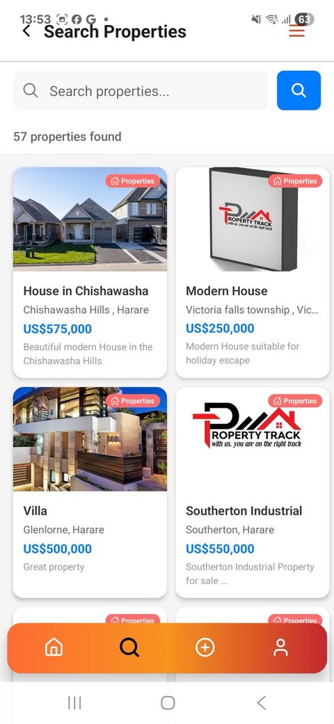 iAdvertise Properties — Suchergebnisse mit Preis und Lage